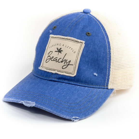 Karma Women's Trucker Hat, Feeling A Little Beachy, One Size