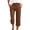 W10-Coffee, variant on Glisme Womens Pants Elastic Waist Relax Fit Trousers Straight Leg Slacks With Pocket Trend Clothes Green Xl