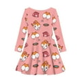 thumbnail image 5 of Suhoaziia Princess Dress Up Clothes for Little Girls Adorable Size 5-6 Cartoon Koji Dog Food Jumpskirt Soft Corset Skater Skirt Winter Trendy Outdoor Activities Streetwear, 5 of 7