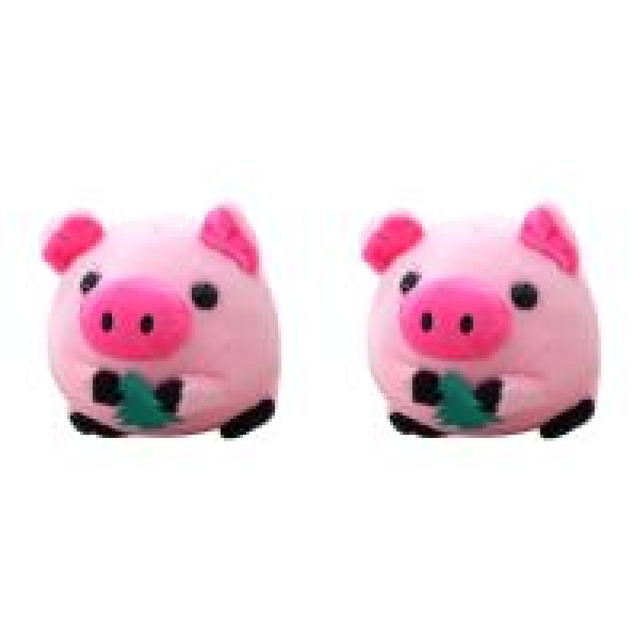 Juguete Peluche para en Activo A Las Mordeduras Que Juegan Interiores (cerdo) Rosa