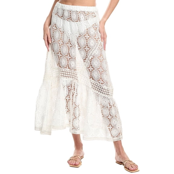 Ramy Brook womens Dalia Skirt, XL, White