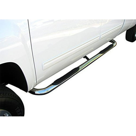 Steelcraft 3" Round Nerf Bars Stainless Steel Compatible with 1992-1999 Chevrolet Suburban (Excl. 3/4 Ton 4WD)