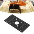 thumbnail image 4 of Router Table Insert Plate Aluminum Alloy Lift System Base Board for Woodworking Benches Router Parts Accessories Wood Tool Red Black M8 High Accuracy, 4 of 7
