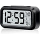 thumbnail image 1 of Digital Alarm Clock - Battery Powered Small Desk Clock with Smart Night Light, Date, Room Temperature, LCD Electronics, 1 of 5