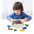 thumbnail image 4 of Wooden Hexagon Geometric Puzzle, 4 of 5