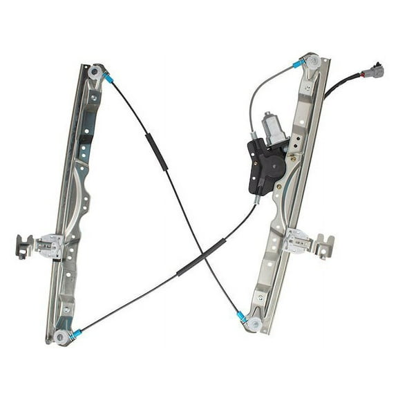 Front Left Power Window Regulator and Motor Assembly - Compatible with 2004 - 2010 INFINITI QX56 Base RWD Sport Utility 4-Door 5.6L V8 Naturally Aspirated DOHC GAS 2005 2007 2008 2009