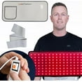 thumbnail image 1 of LOOKEE® HealGlow™ Pro Medical Infrared & Red Light Therapy Belt | Programmable with 10 Therapy Modes | Proudly Canadian | 60W Rating Professional LED Infrared Light Therapy for Full Body Pain Relief, 1 of 10