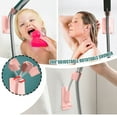 thumbnail image 4 of AuroraX Shower Head Holder for Hand Held,Wall Mount Adjustable Angle Pink Small Shower Head Holder with Suction Cup Easy Installation Detachable, 4 of 6