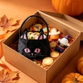 thumbnail image 5 of Sruoe Halloween Bag Halloween Gift Candy Bag Children's Candy Seeking Small Gift Pumpkin Bag Decorative Bucket H Basket, 5 of 7