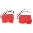 thumbnail image 2 of Batteries Power Mount Connector, 2 Sets Battery Adapter Simple Wiring Reliable With 14 Gauge Wire For  M18 18V, 2 of 8