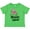 Apple Green, variant on Be a Flamingo in a Flock of Pigeons with Flowers Girls Toddler T-Shirt