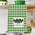 thumbnail image 6 of St. Patrick's Day Clover Kitchen Towels, Shamrock Hand Towels Drying Baking Cooking Cloth, for Farmhouse Irish Spring Kitchen Decor, 18x26 inch, 6 of 6