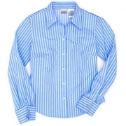 No Boundaries - Juniors French Cuff Striped Shirt
