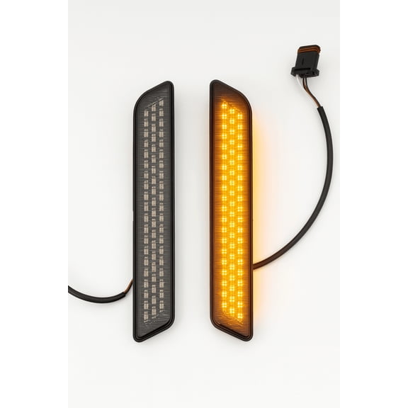 Eagle Lights Fork Reflector Insert LED Running Lights and Turn Signals for Harley-Davidson® Low Rider ST Models