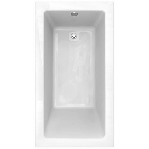 American Standard Bathing 2938002-D0.020 Studio 66" Drop In, Undermount Acrylic Soaking