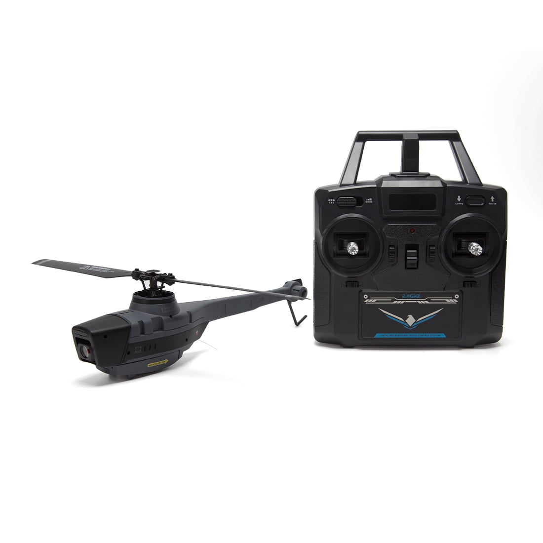 RC Aerial Vehicle Reconnai Military Aircraft, 2.4G 4CH Helicopter Model (RTF)
