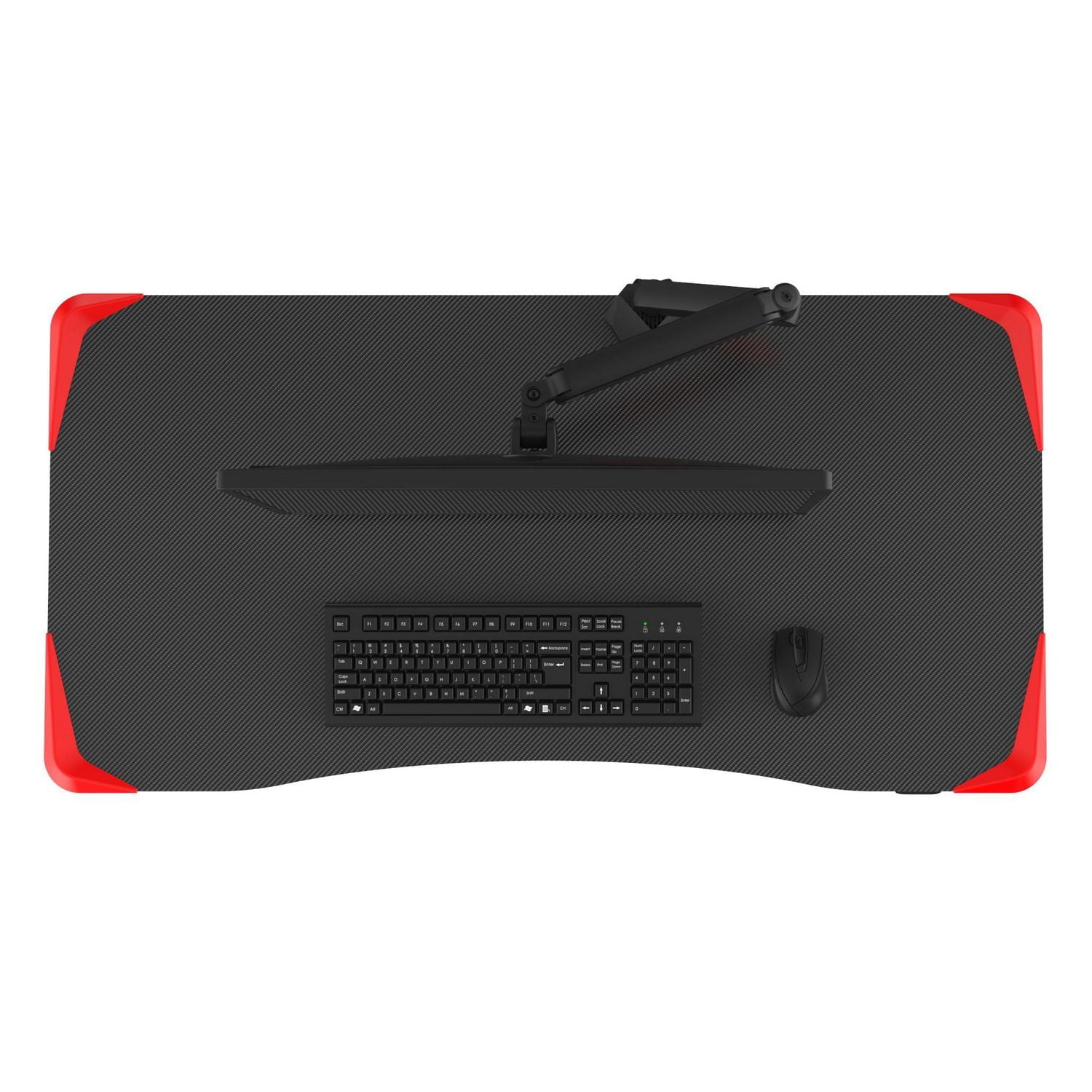 TygerClaw Sit-Stand Gaming Desk