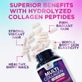 thumbnail image 6 of Multi Collagen Pills 2400 mg - Advanced Types I, II, III, V, X - Hydrolyzed Multi Collagen Peptides Pills, Collagen Supplements for Women & Men - Hair, Skin, & Nail Support Supplement - 60 Capsules, 6 of 11