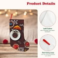 thumbnail image 4 of Sikiie A Cup Of Black Coffee On A Saucer Christmas Stockings,18 Inches Christmas Stockings Xmas Hanging Stockings for Family Christmas Decorations & Gifts, 4 of 7