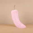 thumbnail image 5 of Plush Tail Keychain for Cosplay Costume Accessories, Faux Fur Animal Tail Bag Charm Pendant for Festival Party Favors and Daily Decoration, Pink, 5 of 5