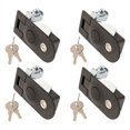 thumbnail image 1 of 4X Door Lock Heavy Duty Compression Latch Lever Lock for RV Marine Camper, 1 of 6