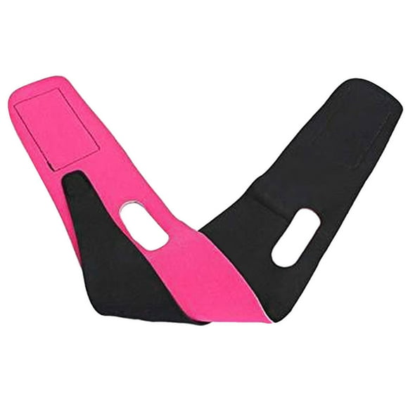 Mascarilla Lifting Facial de Tejido - Cinturón Adelgazante Ajustable - 59-64cm Circunferencia, para Reafirmar Barbilla Mejillas, Antienvejecimiento