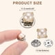 thumbnail image 2 of 10 Conjuntos de Botones de Broche, Botones de 11.5 mm Sin Coser, Broches Desmontables para Ropa, Sombreros, Abrigos (Negro), 2 of 7