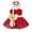 A Red, variant on Alvivi Kids Girls Sequins Dance Leotard Dress Christmas Tutu Dancewear 4-16