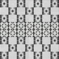 thumbnail image 1 of Ahgly Company Indoor Square Patterned Platinum Gray Novelty Area Rugs, 3' Square, 1 of 6