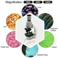 thumbnail image 4 of Labymos Beginner Microscope Science Kits for Kids, with 100X 400X 1200X and LED, Best Gift, 4 of 8