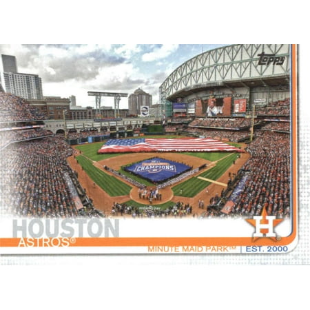 2019 Topps #159 Minute Maid Park Houston Astros Baseball Card -