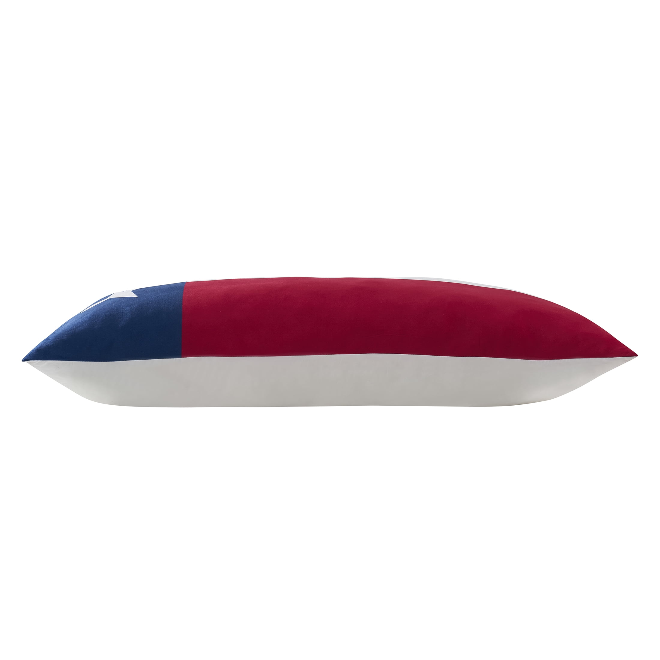 20" x 48 Multicolor Texas Flag Printed Mink Body Pillow
