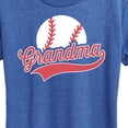 thumbnail image 3 of Instant Message - Baseball Grandma - Women's Short Sleeve Graphic T-Shirt, 3 of 6