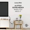 thumbnail image 7 of 1 Foot Extension Cord - Flat Plug Space Saver Short Cable, Three Prong, 16 AWG Thickness - 5 Pack - By Luxury Office, 7 of 7