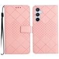 thumbnail image 1 of Flip Wallet Case for Samsung Galaxy A25 5G with Kickstand & Wrist Strap, Shockproof TPU Inner Pink, 1 of 7