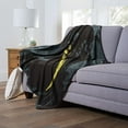 thumbnail image 2 of DC Comics Batman The Bat And The Cat Kids Silk Touch Throw Blanket, 2 of 5