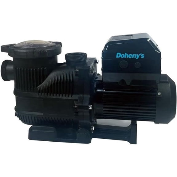 Doheny’s Pool Pro Variable Speed In-Ground Pool Pump, 1.5 HP, 230V, Self-Priming, Programmable Timer, 2 in. Ports