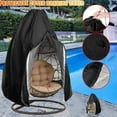 thumbnail image 4 of para Silla de Jardín para Exteriores, Impermeable, A Prueba de Polvo, para Silla Colgante con Forma de Huevo, Protector el Polvo con Cremallera A, 4 of 7