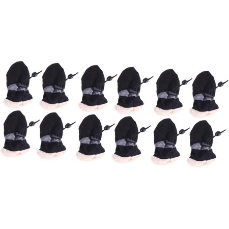 12 Pcs Shoe Sole Protector for Sneakers Rain Boots for Dogs Dog Boots for Winter Anti Slip Silicone Dog Boot Medium Dog Protective Case Warm Boots Shoes for Dogs Dog Shoes Soft Set
