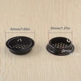 thumbnail image 3 of 10 Pieces Round Stainless Steel Ventilation Grille Stainless Steel Ventilation Grille Round Stainless Steel Ventilation Grille 10 Pieces Black Ventila, 3 of 3