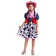thumbnail image 3 of Disfraz de vaquera Gorkonpy para niñas, fiesta de Halloween de 3 a 4 años, 3 of 9