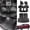 Ford Explorer 7‑Seat|20‑26|Cargo & Floor Mats Set, variant on Bomely TPE All Weather Cargo Liner & Backrest Mat, Fits Ford Explorer 20-26 6&7-Seater, Waterproof Non-Slip 1PC