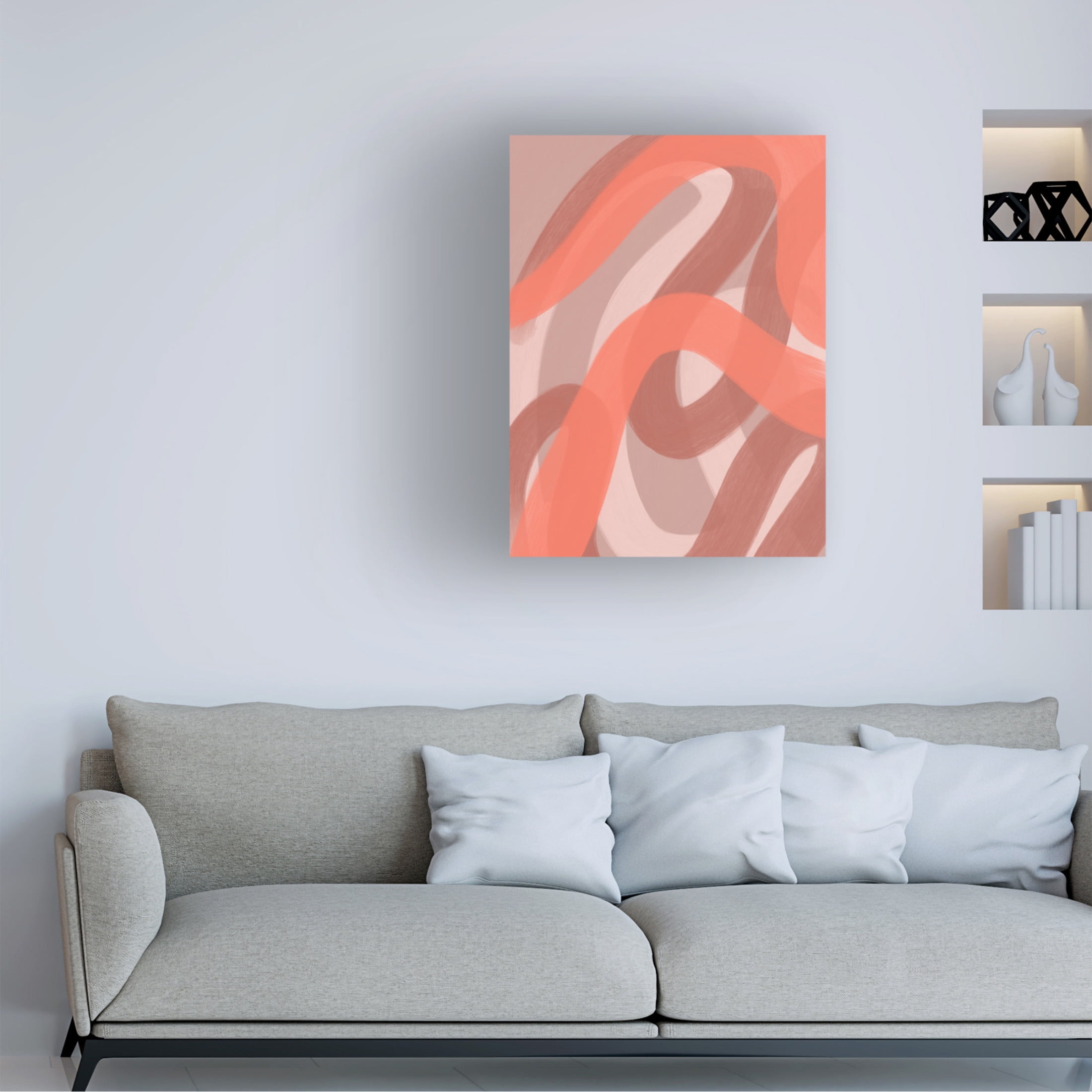 Trademark Fine Art Yopie Studio Coral VI Canvas Wall Art