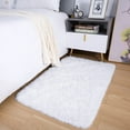 thumbnail image 2 of Softlife Super Soft Rug for Living Room Fluffy Rugs for Dorm Room Cute Plush Carpet for Bedroom,2' x 3',White, 2 of 7