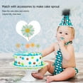 thumbnail image 5 of LABSERRON 25pcs Colorful Sunflower Cake Picks Fun Birthday Cake Toppers For Lightweight Safe Material For And Desserts, 5 of 8