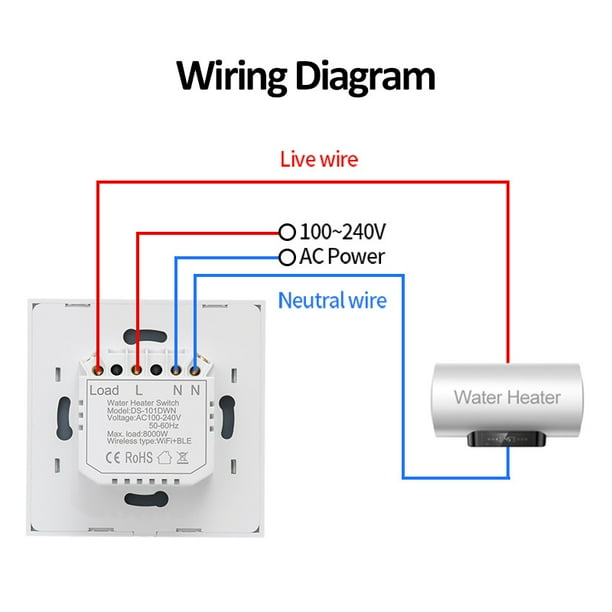 jukbeen rijstwijn bescherming EU Stadanrd Smart Water Heater Boiler Switch 40A 8000W WIFI+Bluetooth Support Alexa,Google Home Voice Control Smart Switch - Walmart.com jukbeen rijstwijn bescherming EU Stadanrd Smart Water Heater Boiler Switch 40A 8000W WIFI+Bluetooth Support Alexa,Google Home Voice Control Smart Switch - Walmart.com