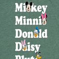 thumbnail image 3 of Mickey & Friends - Mickey Friends Character List - Women's Short Sleeve Graphic T-Shirt, 3 of 5
