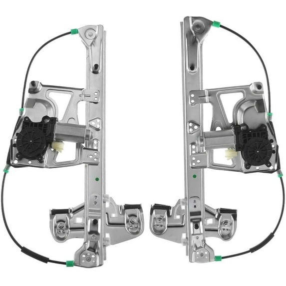 A-Premium Power Window Regulator with Motor Replacement for Cadillac DeVille 2000-2001 Front Side 2-PC