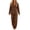 Brown, variant on Womens Pajama Sets 100%Cotton Women Fashion Casual Solid Crew Neck Breathable Cool Yoga Short Sleeve & Shorts 2 Piece Set