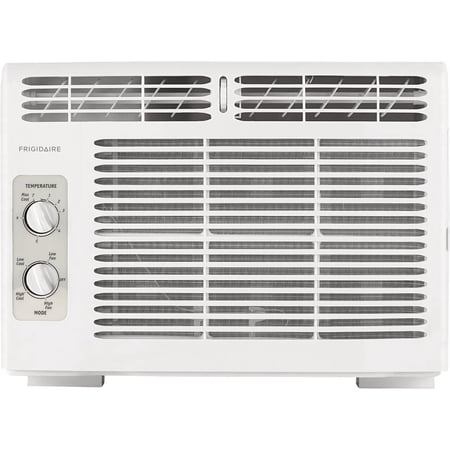 Frigidaire 5,000 BTU Window Air Conditioner for Small Rooms, Dial Controls, Quiet Efficient Cooling, Easy Installation